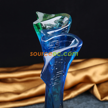 客製化琉璃獎座禮品