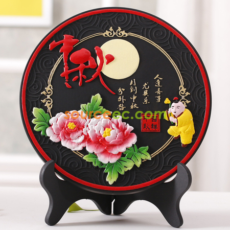 客製化中秋活性炭雕禮品禮品