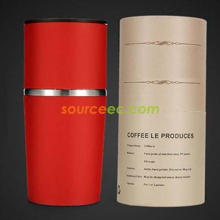 客製化250ML 咖啡研磨保溫杯禮品