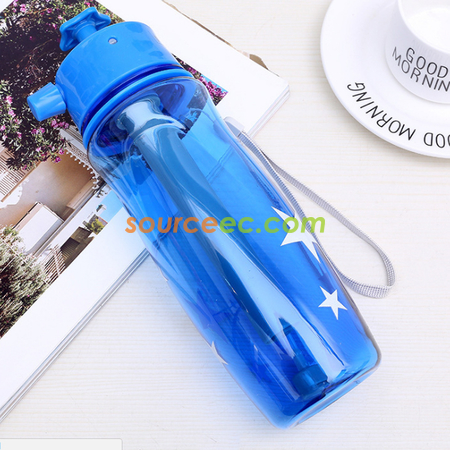 客製化650ML運動噴水壺禮品
