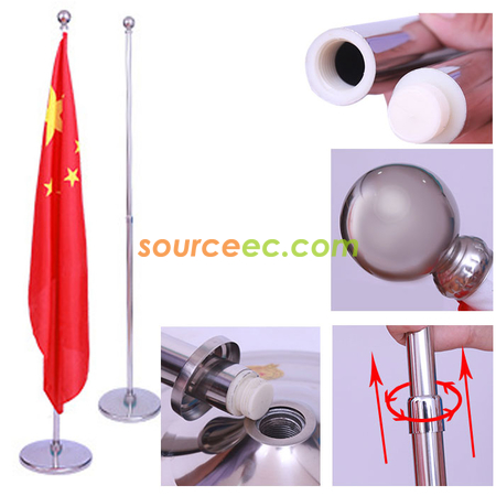 客製化錦旗+座地旗桿禮品