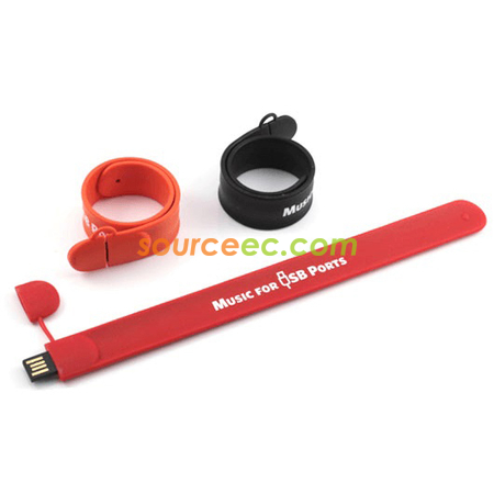 客製化矽膠腕帶隨身碟禮品