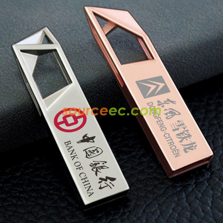 客製化鏤空金屬隨身碟禮品