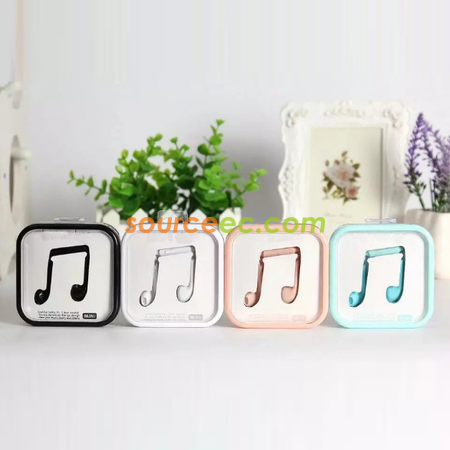 客製化音符盒裝耳機紀念品禮品