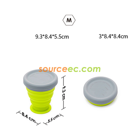 客製化矽膠折疊泡面碗禮品