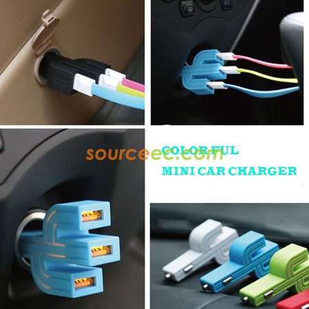 客製化仙人掌車載充電器禮品
