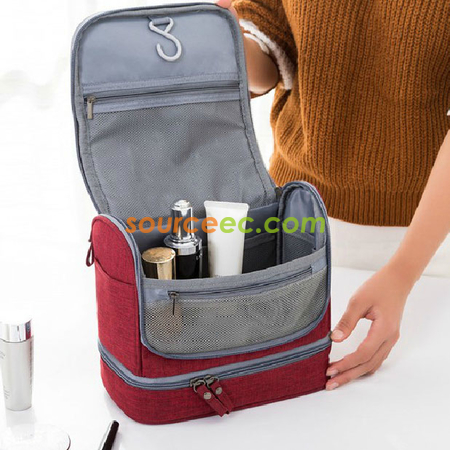客製化旅行磨砂洗漱包禮品