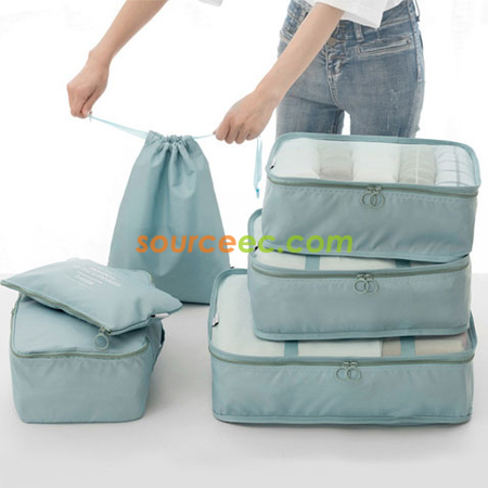 客製化多用途旅行收納袋6件套禮品