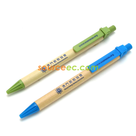 客製化彩色環保筆禮品禮品