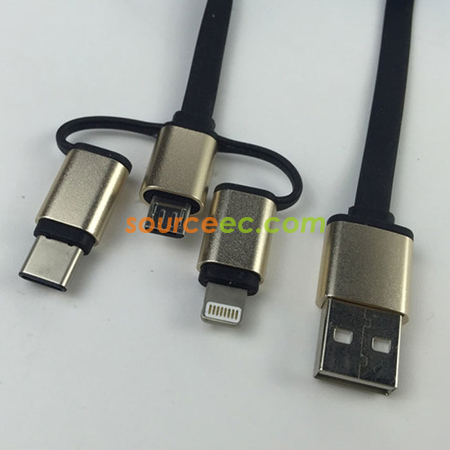 客製化三合一充電線禮品