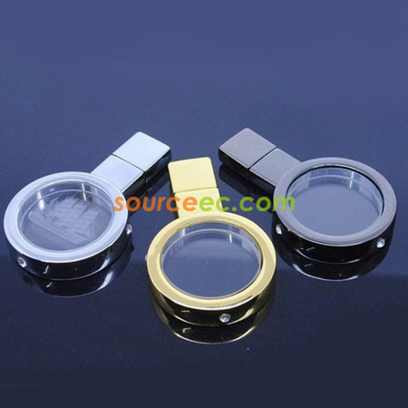 客製化水晶金屬USB隨身碟禮品