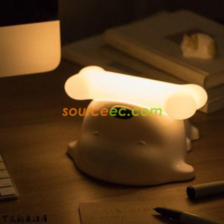 客製化小狗LED小夜燈禮品