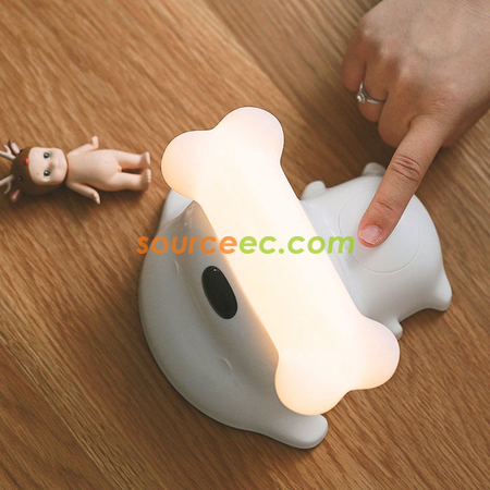 客製化小狗LED小夜燈禮品