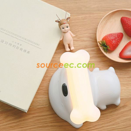 客製化小狗LED小夜燈禮品
