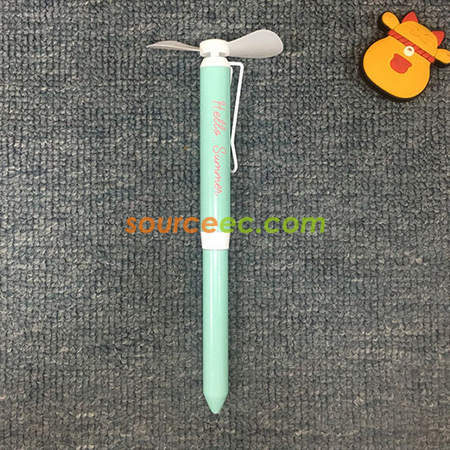 客製化迷你風扇筆禮品