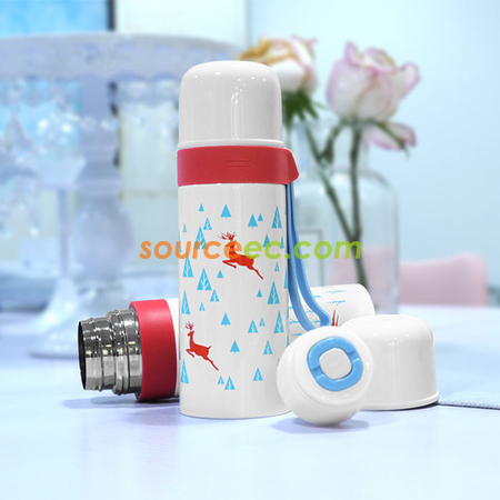 客製化350ML 小鹿不鏽鋼保溫杯禮品