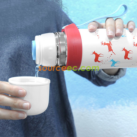 客製化350ML 小鹿不鏽鋼保溫杯禮品