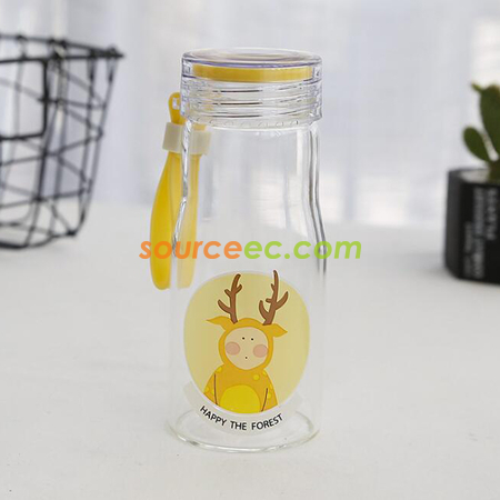 客製化350ML 玻璃水杯禮品