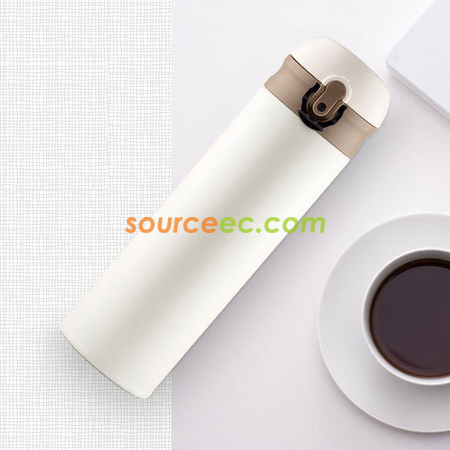 客製化500ML 彈跳蓋不銹鋼保溫杯禮品