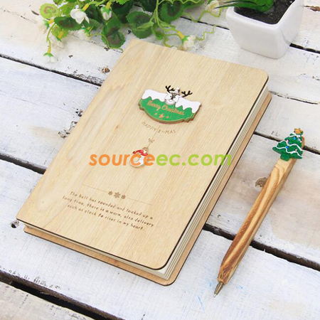 客製化木製筆記本禮品