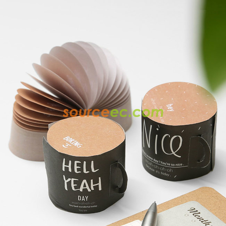 客製化杯子造型便簽禮品