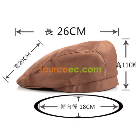 客製化服務員帽子禮品