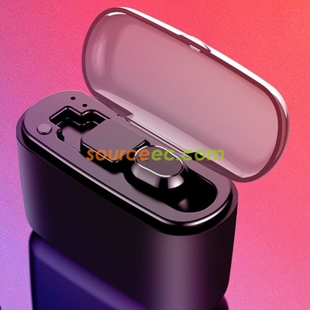 客製化無線藍牙耳機帶充電盒禮品