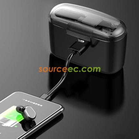 客製化無線藍牙耳機帶充電盒禮品