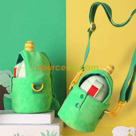 客製化450ML 兒童吸管保溫杯禮品