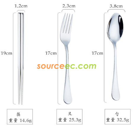 客製化不銹鋼餐具套裝禮品