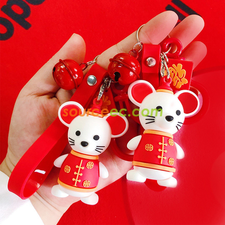 客製化福鼠鑰匙扣禮品