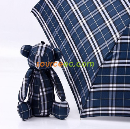 客製化小熊卡通雨傘禮品