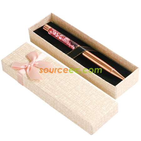 客製化蝴蝶結天地蓋禮品筆盒禮品