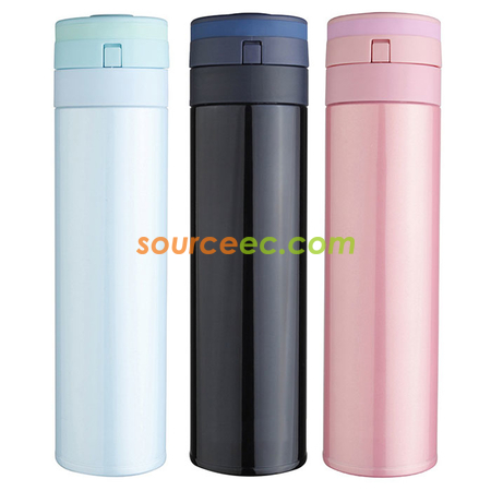 450ML 鎖扣彈跳直身客製化保溫瓶
