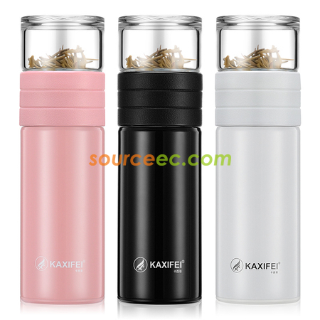 450ML 便攜式茶水分離客製化保溫瓶