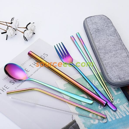 客製化不銹鋼餐具套裝禮品