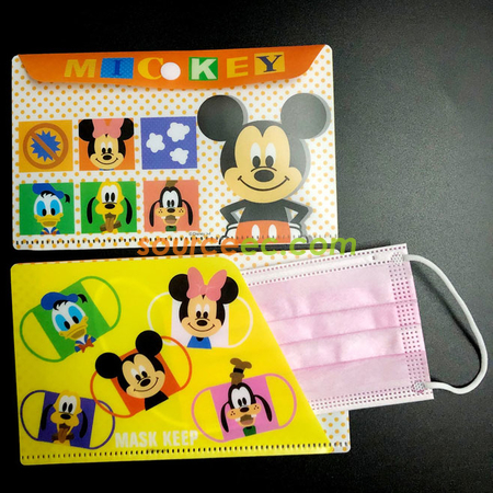 客製化雙層口罩收納袋禮品
