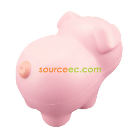 客製化豬造型壓力球禮品