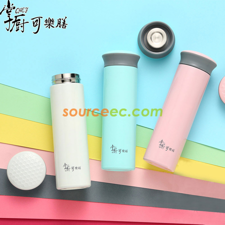 客製化340ML漾彩不銹鋼保溫杯禮品