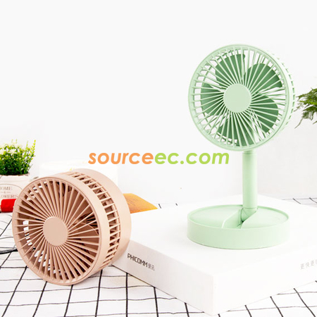 客製化收納式折疊充電風扇禮品