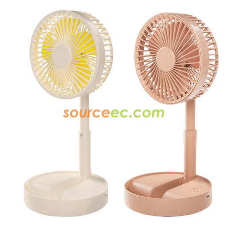 客製化收納式折疊充電風扇禮品