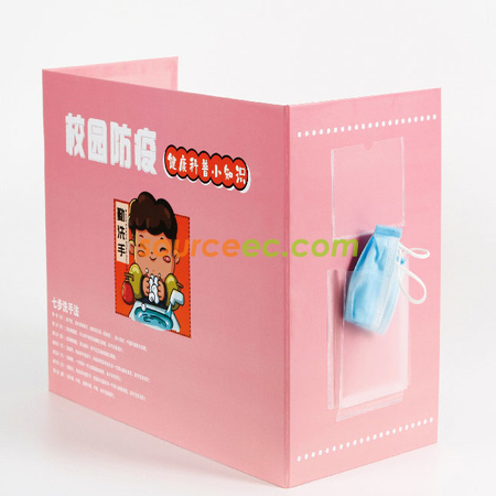 客製化便攜防飛沫擋折疊板禮品