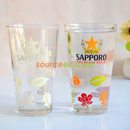 客製化500ML冷感玻璃變色杯禮品