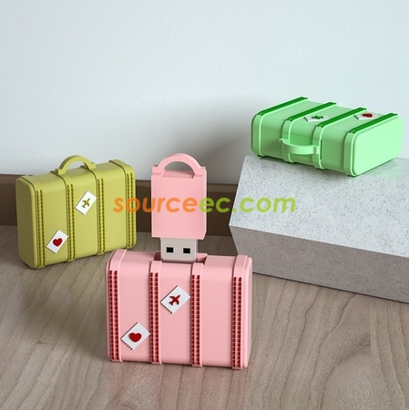 客製化時尚手提旅行包USB隨身碟禮品
