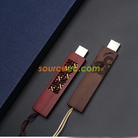 客製化紅木USB隨身碟禮品