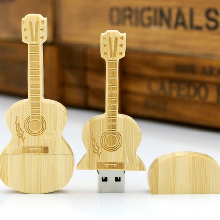 客製化木吉他USB隨身碟禮品