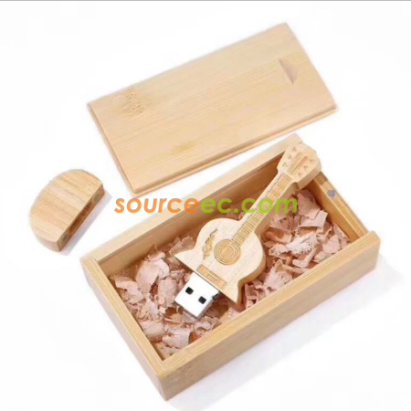 客製化木吉他USB隨身碟禮品