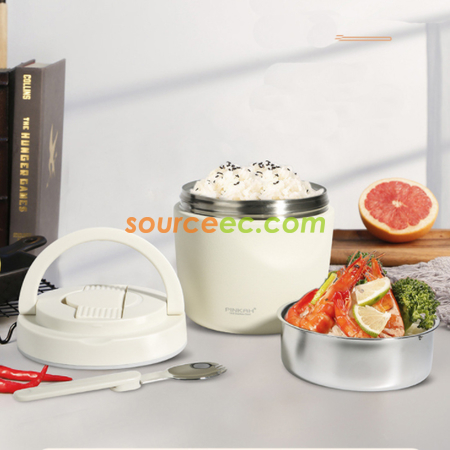 客製化1000ML 真空組合式便當盒禮品