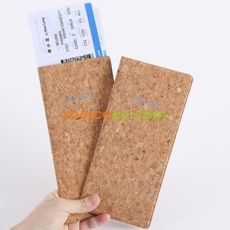 客製化PU軟木護照套禮品