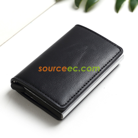 客製化PU防盜刷卡包禮品